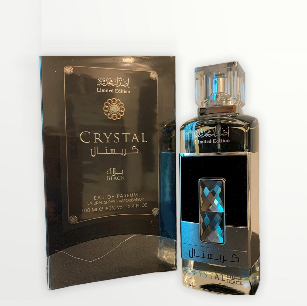 100 ml Eau de Perfume Crystal Black Santalová a Oudová vůně pro Muže - Multilady.cz