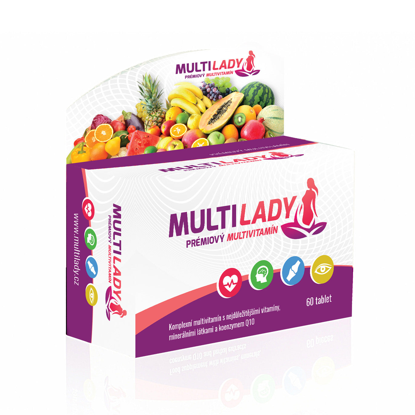 MultiLady - Premiový Imunitu Posilující MultiVitamin pro Ženy