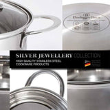 Berlinger Haus 12-dílná Sada Nádob z Nerezové Oceli, Silver Jewellery Collection